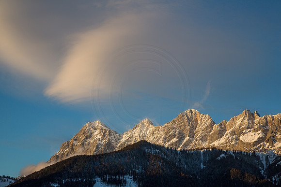 Abendsonne am Dachsteinmassiv
