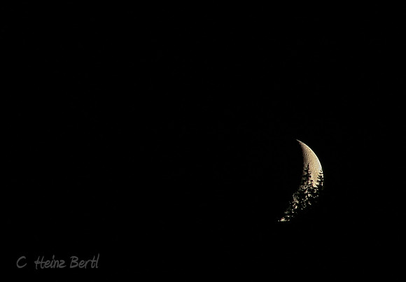 Untergehender Mond