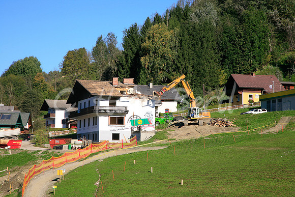 Abriss des "Schwarz-Haus"