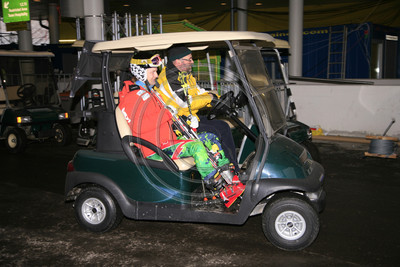 Athleten Shuttle mittel Golfcarts