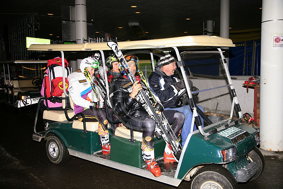 Athleten Shuttle mittel Golfcarts
