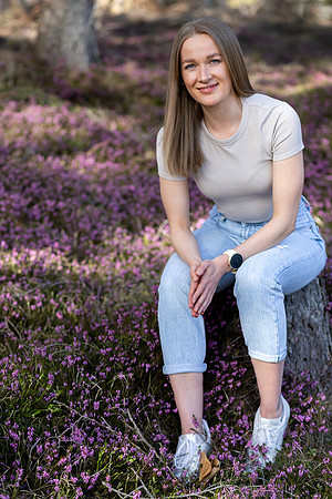 Julia und die Erikablüte