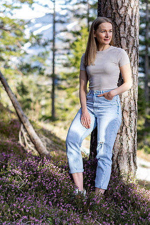 Julia und die Erikablüte