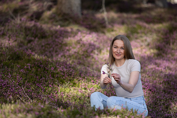Julia und die Erikablüte
