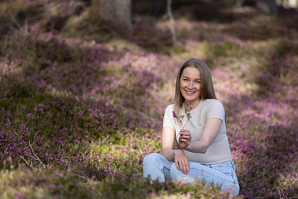 Julia und die Erikablüte