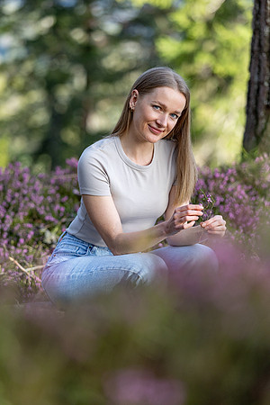Julia und die Erikablüte
