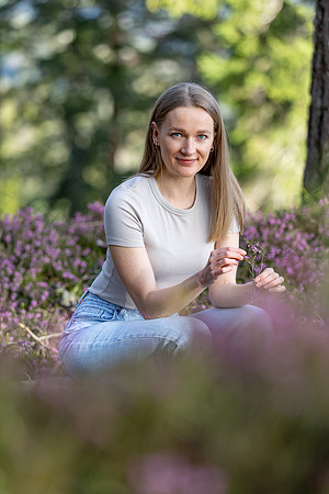 Julia und die Erikablüte