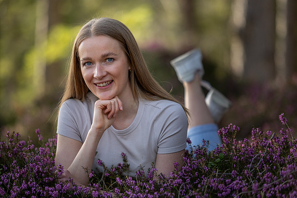 Julia und die Erikablüte