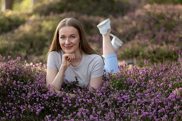 Julia und die Erikablüte
