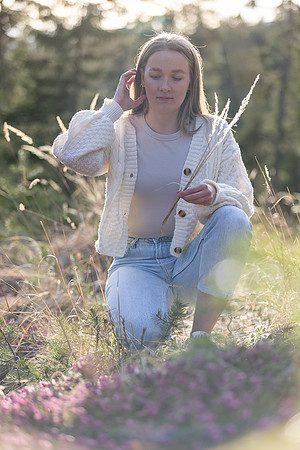 Julia und die Erikablüte