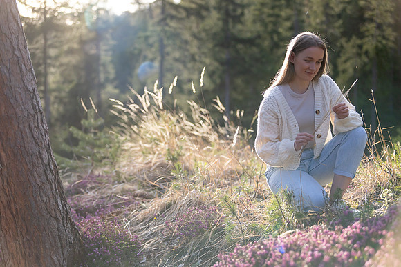 Julia und die Erikablüte