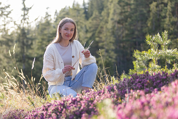 Julia und die Erikablüte
