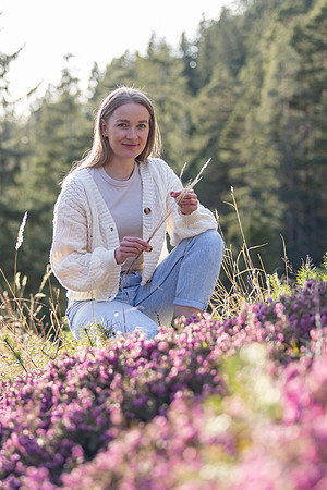 Julia und die Erikablüte