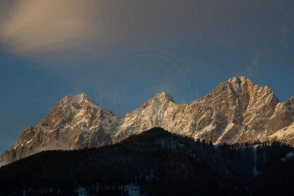Abendsonne am Dachsteinmassiv