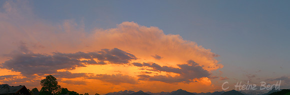 Panorama Abendstimmung